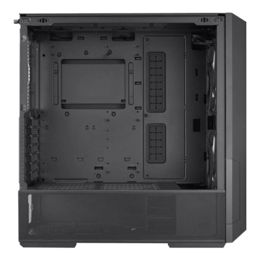 LANCOOL 216, Tempered Glass, No PSU, E-ATX, Black, Mid Tower Case