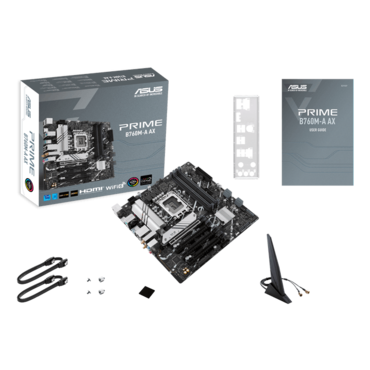 PRIME B760M-A AX, Intel® B760 Chipset, LGA 1700, microATX Motherboard