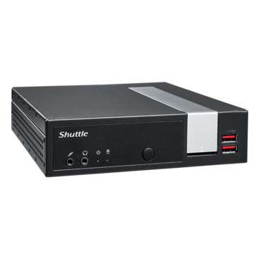 XPC Slim DL20NV2, Intel® Celeron® N4505, 2x DDR4 SO-DIMM, 1x M.2, 1x 2.5" HDD/SSD, PC Barebone
