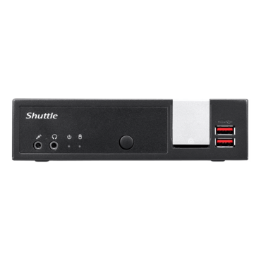 XPC Slim DL20NV2, Intel® Celeron® N4505, 2x DDR4 SO-DIMM, 1x M.2, 1x 2.5" HDD/SSD, PC Barebone