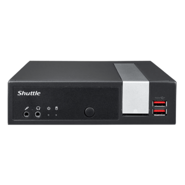 XPC Slim DL20NV2, Intel® Celeron® N4505, 2x DDR4 SO-DIMM, 1x M.2, 1x 2.5" HDD/SSD, PC Barebone