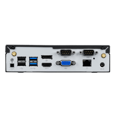 XPC Slim DL20NV2, Intel® Celeron® N4505, 2x DDR4 SO-DIMM, 1x M.2, 1x 2.5" HDD/SSD, PC Barebone