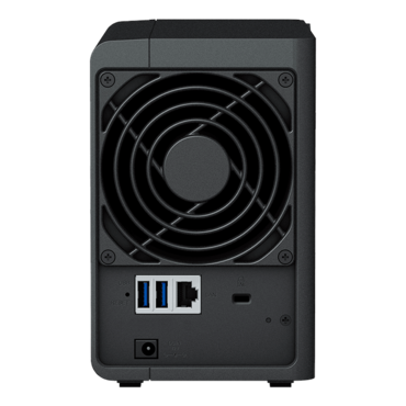 DiskStation® DS223 2-Bay NAS Server, Realtek RTD1619B Processor Quad-core 1.7 GHz, 2GB DDR4 RAM (not expandable), SATA 6Gb/s, 1GbLAN, USB 3.2 Gen 1 / 3, 60W PSU