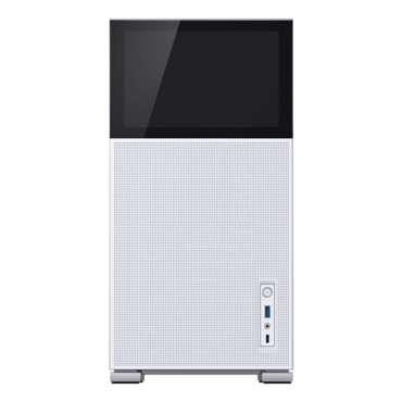 D41 MESH SCREEN, Tempered Glass, No PSU, ATX, White, Mid Tower Case