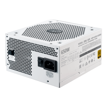 V650 GOLD-V2 WHITE EDITION, 80 PLUS Gold 650W, Fully Modular, ATX Power Supply