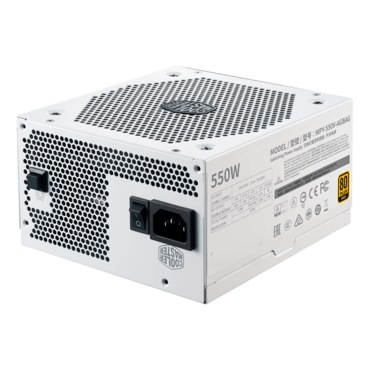 V550 GOLD-V2 WHITE EDITION, 80 PLUS Gold 550W, Fully Modular, ATX Power Supply