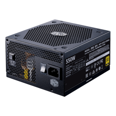 V550 GOLD-V2, 80 PLUS Gold 550W, Fully Modular, ATX Power Supply