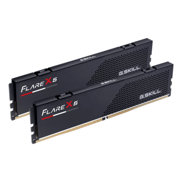 32GB (2 x 16GB) Flare X5 DDR5 6000MT/s, CL30, Black, DIMM Memory - TAA Compliant