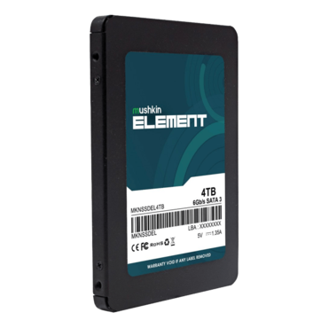 4TB Element 7 mm, 500 / 435 MB/s, 3D TLC NAND, SATA 6Gb/s, 2.5&quot; SSD