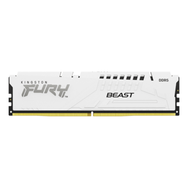 32GB (2 x 16GB) FURY™ Beast DDR5 5600MT/s, CL40, White, DIMM Memory