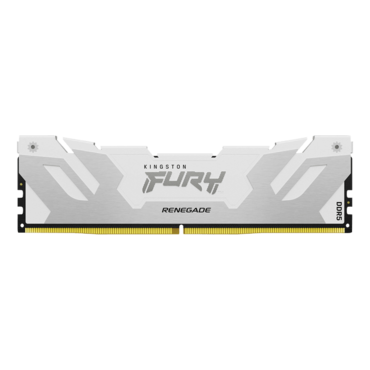 16GB FURY™ Renegade DDR5 6400MT/s, CL32, White/Silver, DIMM Memory