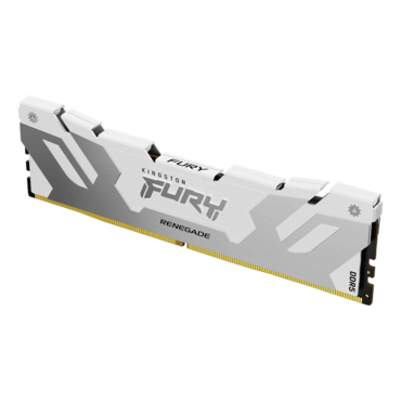 16GB FURY™ Renegade DDR5 7200MT/s, CL38, White/Silver, DIMM Memory