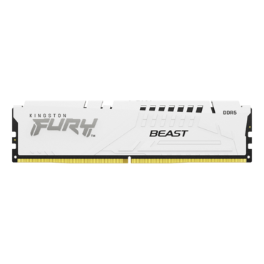 64GB (2 x 32GB) FURY™ Beast DDR5 5200MT/s, CL40, White, DIMM Memory