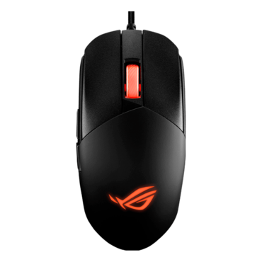 ROG Strix Impact III, RGB, 12000-dpi, Wired, Black, Optical Gaming Mouse