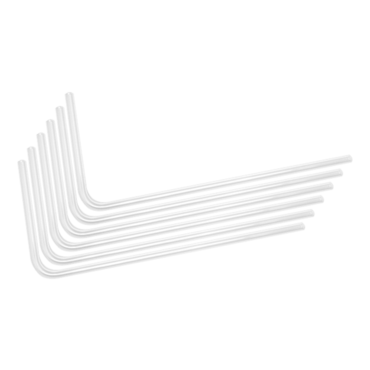 EK-Loop Hard Tube 12mm 0.8m Pre-Bent 90° - Acrylic (6pcs)