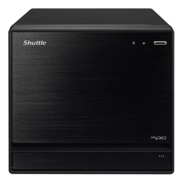 SW580R8, Intel® W580 Chipset, 4x DDR4 DIMM, 1x M.2 NVMe, 4x 3.5" HDD, 80 PLUS Gold 500W PSU, XPC Cube PC Barebone