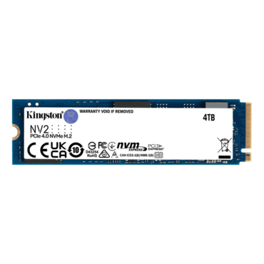 4TB NV2, 3500 / 2800 MB/s, 3D QLC NAND, PCIe NVMe 4.0 x4, M.2 2280 SSD