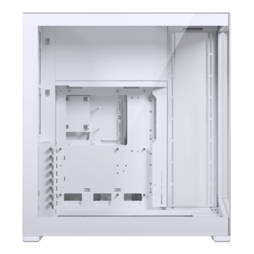 NV7, Tempered Glass, No PSU, E-ATX, Matte White, Full Tower Case