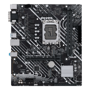 PRIME H610M-E D4-CSM, Intel® H610 Chipset, LGA 1700, DP, microATX Motherboard