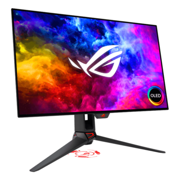 ROG Swift OLED PG27AQDM, 26.5" OLED, 2560 x 1440 (QHD), 0.03 ms, 240Hz, FreeSync™ Premium Gaming Monitor