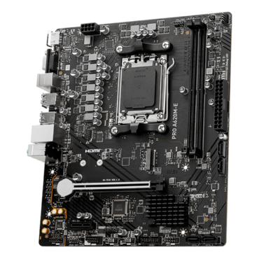 PRO A620M-E, AMD A620 Chipset, AM5, microATX Motherboard