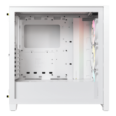 iCUE 4000D RGB AIRFLOW, Tempered Glass, No PSU, ATX, White, Mid Tower Case