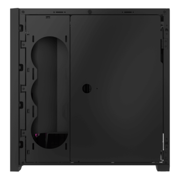 iCUE 5000D RGB, Tempered Glass, No PSU, E-ATX, Black, Mid Tower Case