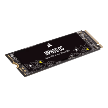 500GB MP600 GS, 4800 / 3500 MB/s, 3D TLC NAND, PCIe NVMe 4.0 x4, M.2 2280 SSD