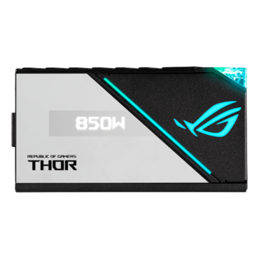 ROG-THOR-850P2-GAMING, 80 PLUS Platinum 850W, Fully Modular, ATX Power Supply