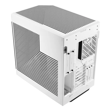 Y60, Tempered Glass, No PSU, E-ATX, Snow White, Mid Tower Case