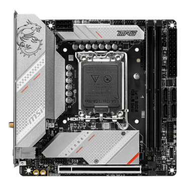MPG B760I EDGE WIFI, Intel® B760 Chipset, LGA 1700, Mini-ITX Motherboard