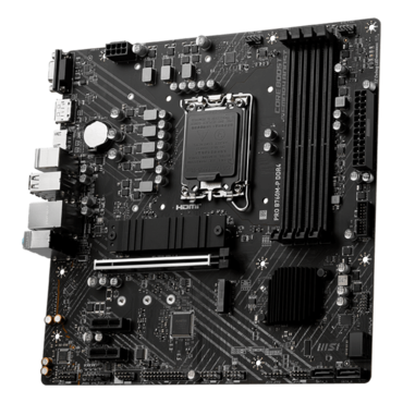 PRO B760M-P DDR4, Intel® B760 Chipset, LGA 1700, microATX Motherboard