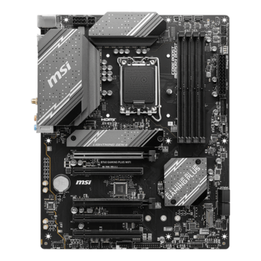 B760 GAMING PLUS WIFI, Intel® B760 Chipset, LGA 1700, ATX Motherboard