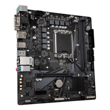 H610M S2H V2 DDR4, Intel® H610 Chipset, LGA 1700, microATX Motherboard