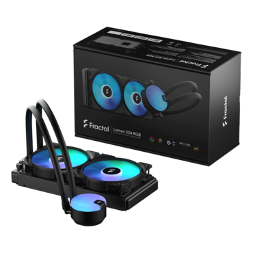 Lumen S24 RGB V2, 240mm Radiator, Liquid Cooling System