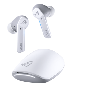 ROG Cetra True Wireless, Virtual 7.1 Surround Sound, Bluetooth, White, Gaming Earphone