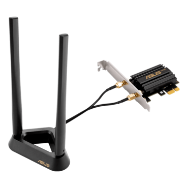 PCE-AXE59BT, Tri-Band, Wi-Fi 6E, Bluetooth 5.2, PCIe Wireless Adapter