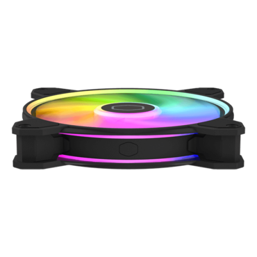 MasterFan MF140 HALO² 140mm, ARGB LEDs, 1600 RPM, 59.51 CFM, 27 dBA, Cooling Fan