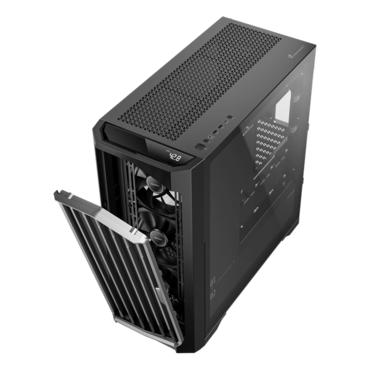 Performance 1 FT, Tempered Glass, No PSU, E-ATX, Black, Full Tower Case
