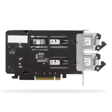 ToughArmor MB842MP-B, 2 Bay Removable M.2 NVMe SSD Mobile Rack for PCI Express Slot (PCIe Bifurcation required)