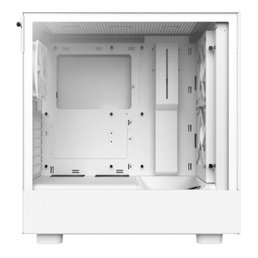 H5 Flow RGB (2023), ATX Mid Tower Chassis White Color-CC-H51FW-R1
