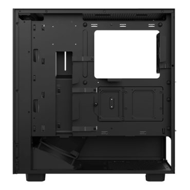 H5 Flow RGB, Tempered Glass, No PSU, ATX, Black, Mid Tower Case