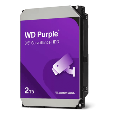 2TB Purple WD23PURZ, 5400 RPM, SATA 6Gb/s, 64MB cache, 3.5&quot; HDD