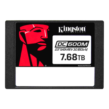 7.68TB DC600M 7mm, 560 / 530 MB/s, 3D TLC NAND, SATA 6Gb/s, 2.5&quot; SSD