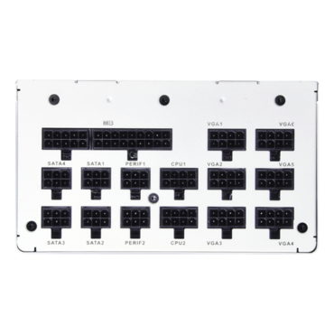 Leadex Platinum SE V2, 80 PLUS Platinum 1000W, White, Fully Modular, ATX Power Supply