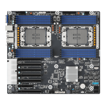 SP2C741D16X-2T, Intel® C741, LGA 4677 / 2, DDR5-5600 1.5TB ECC RDIMM / 16, VGA, M.2, OCuLink / 3, 10GbLAN / 2, EEB Retail