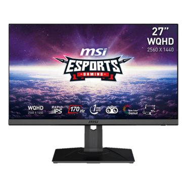 G272QPF, 27&quot; Rapid IPS, 2560 x 1440 (QHD), 1 ms, 170Hz, Gaming Monitor