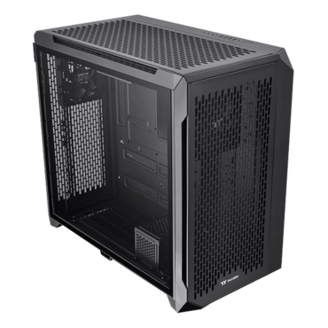 CTE C750 Air, Tempered Glass, No PSU, E-ATX, Black, Full Tower Case