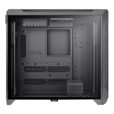 CTE C750 Air, Tempered Glass, No PSU, E-ATX, Black, Full Tower Case