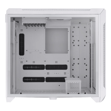 CTE C750 Air Snow, Tempered Glass, No PSU, E-ATX, White, Full Tower Case